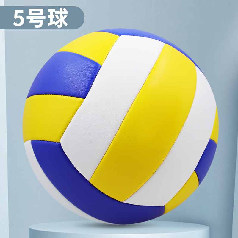 Picture of Volleyball Factory Senior High School Entrance Examination Special Competition for Primary and Secondary School Students Soft Hard Row No.5 Children's Training Machine Sewer PVC Balls