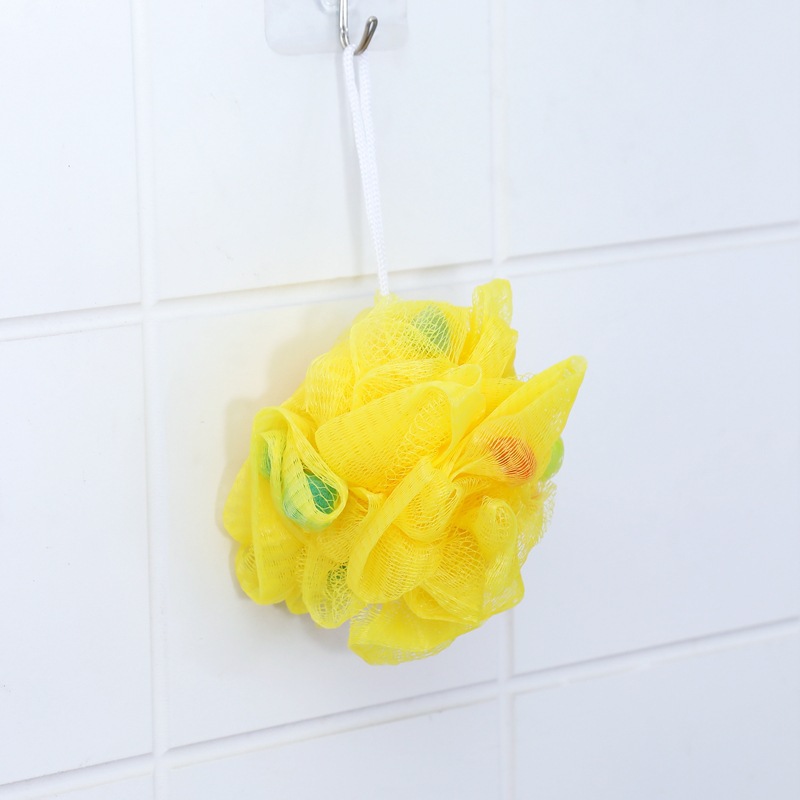 Color sponge bath flower increase wash wash wash bath commonly used back rub bath ball foreign trade spot wholesale