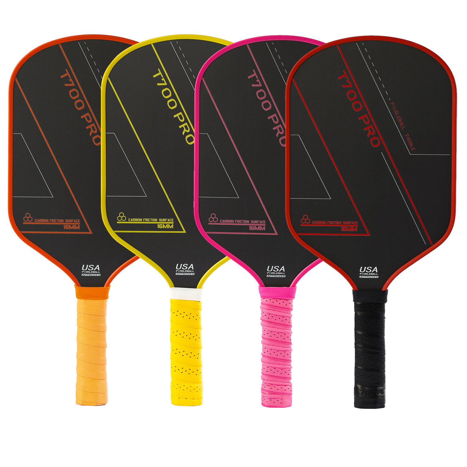 Hot selling Peak racket color T700 carbon fiber cloth matte fixed/made pattern rough Peak ball racket