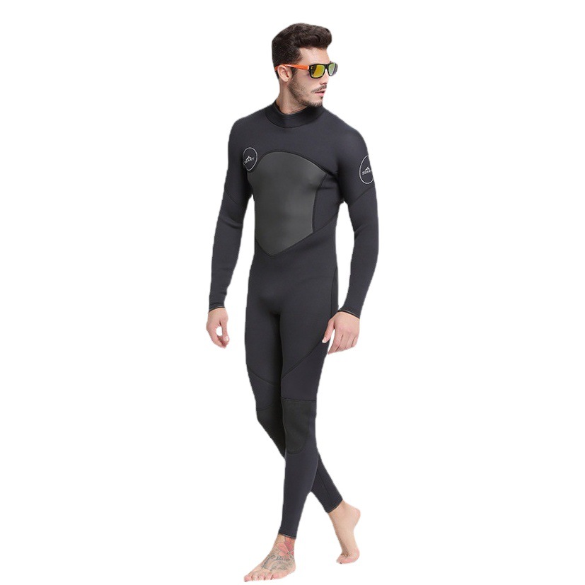 3MM cold-proof diving suit for men and women warm thickened surfing suit one-body long sleeve wet suit snorkeling professional diving suit