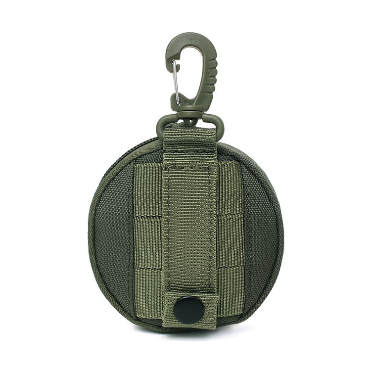Picture of Niuniu Outdoor Portable Waterproof Coin Purse Headphone Protective Bag Edc Round Small Hanging Bag Key Bag