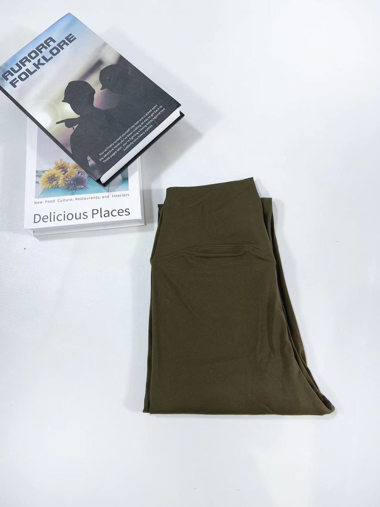 Picture of Double-sided Scrub Naked Sense No T-line Fitness Sports Pants Running Tight Pants High Waist Hip Yoga Pants for Women