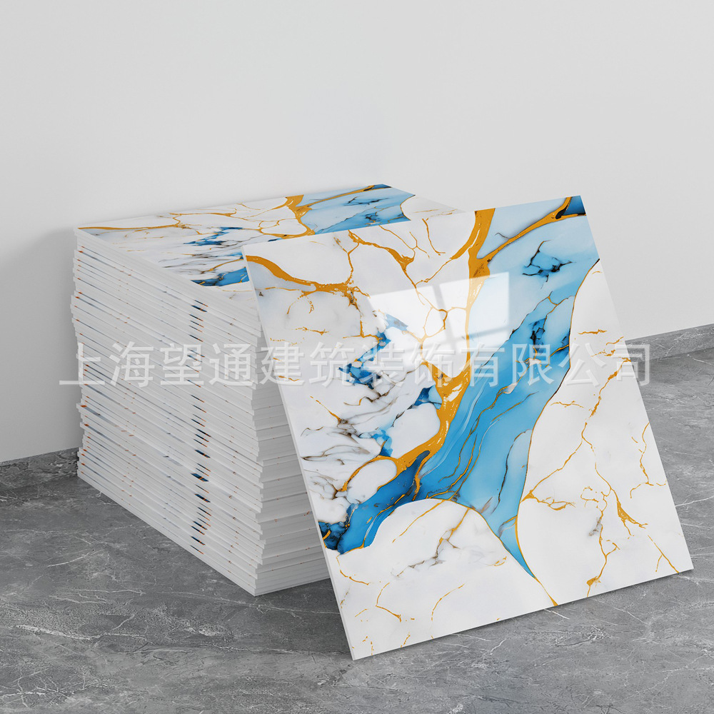 Picture of Cross-border factory 30X30cm for imitation tile stickers wall stickers self-adhesive wall decoration kitchen waterproof wallpaper