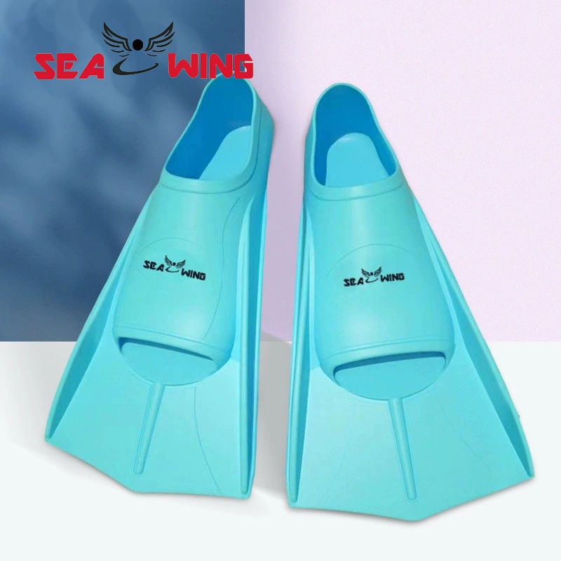Picture of Free diving flippers for men and women diving swimming frog shoes swimming frog lightweight diving feet silicone short flippers training professional