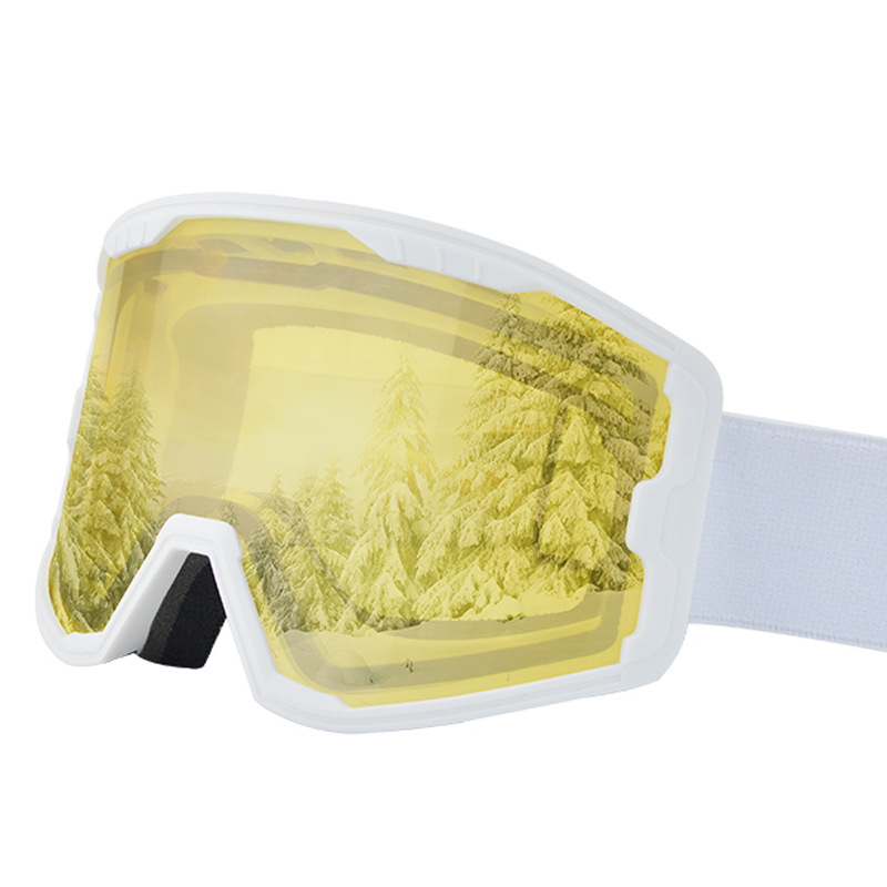 Picture of 2025 Large Cylindrical Ski Glasses Double-Layer Anti-Fog Large Field of View Snow Goggles Mountaineering Goggles Ski Goggles # 7073