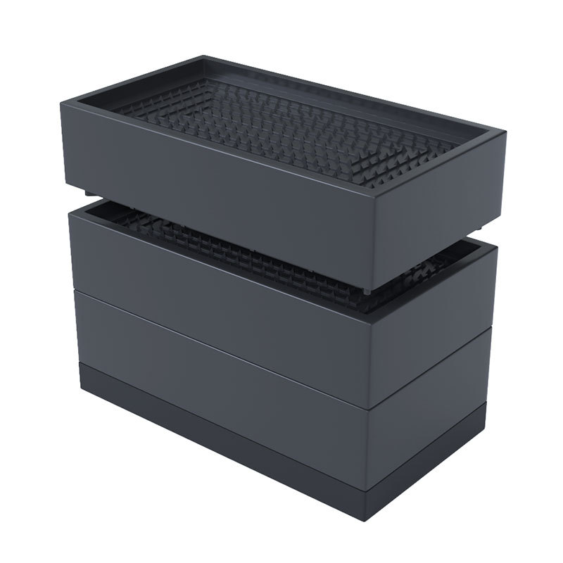Picture of Cross-Border Amazon Black Furniture Bed Heightening Foot Pads 2 358inch Table Sofa Cabinet Tpu Anti-Slip Stacking