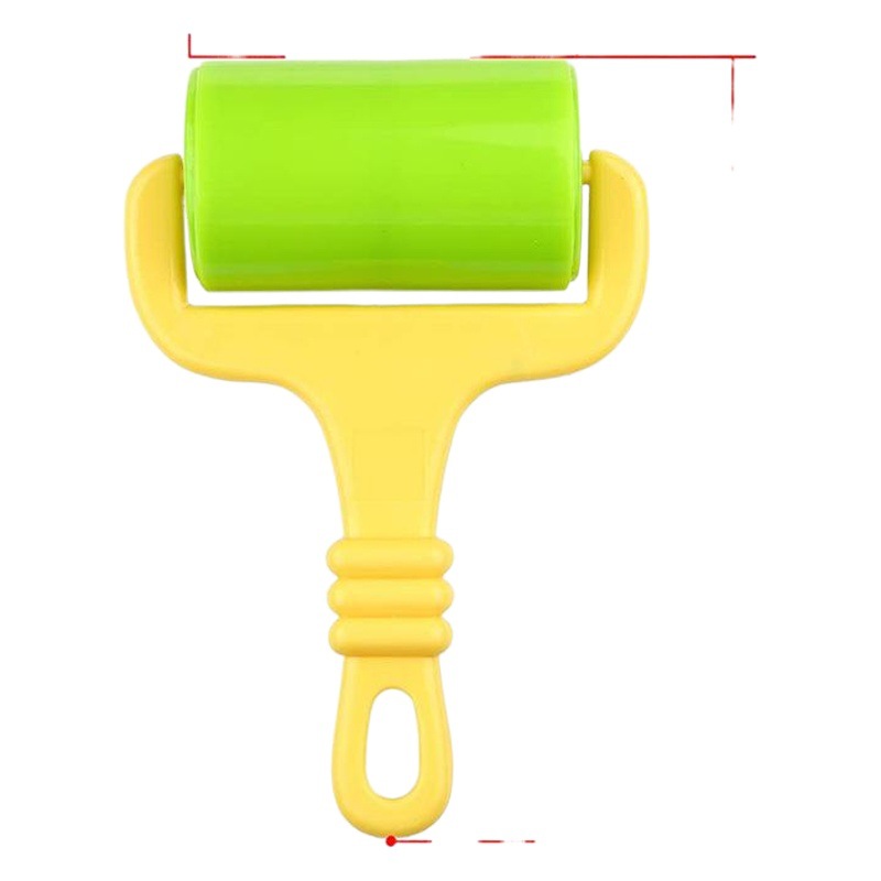 Cross-Border 6 PCs roller children's set toy Plasticine color mold handmade DIY color mud clay tools