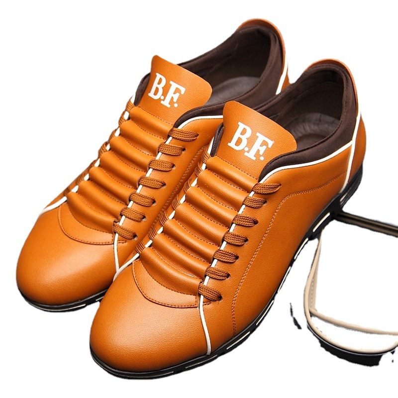 Men's fashion Korean version of British sports style leisure foreign trade cross-border men's shoes plus size four seasons men's shoes a generation of hair