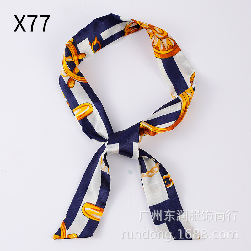 Picture of Gift Box Silk Scarf Straps, Narrow and Long Bags, Silk Scarf, Headband, Streamer Scarf with Decorative Small Silk Scarf Wholesale