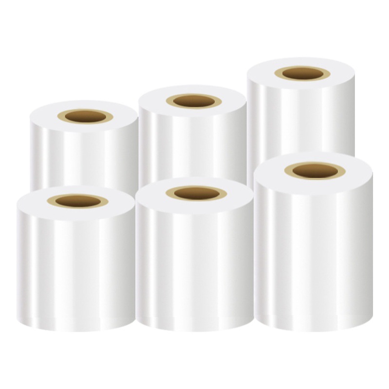 pe small wrapping film 5cm small roll transparent packing film stretch film 10cm plastic packaging film industrial cling film