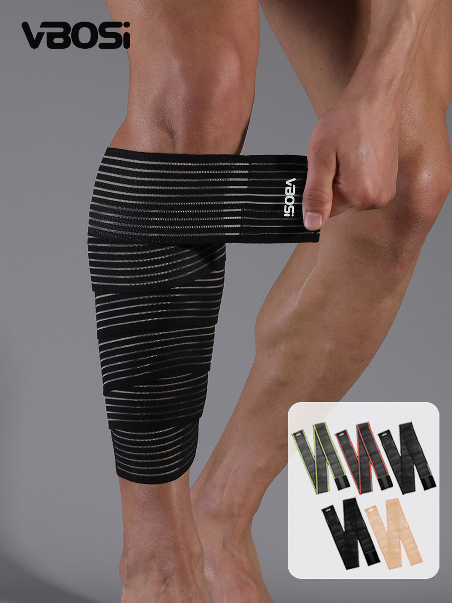 Vbosi Sports Calf Protection Basketball Running Weightlifting Squat Straps Wrapped Around Pressurized Protection Outdoor Wholesale Manufacturer