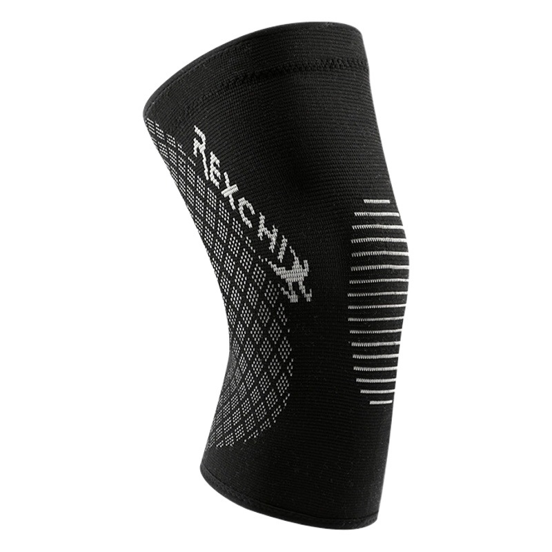 New Sports Knee Pads Men and Women Outdoor Riding Silicone Non-slip Squat Basketball Leg Pads Breathable Knee Pads HX03