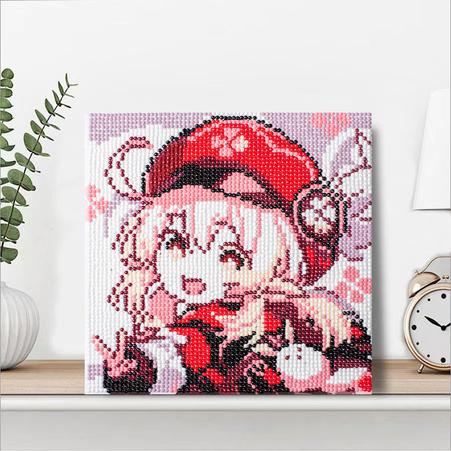 Picture of Original God New Diamond painting children student diy handmade diamond material package with frame Cartoon Cartoon educational toys