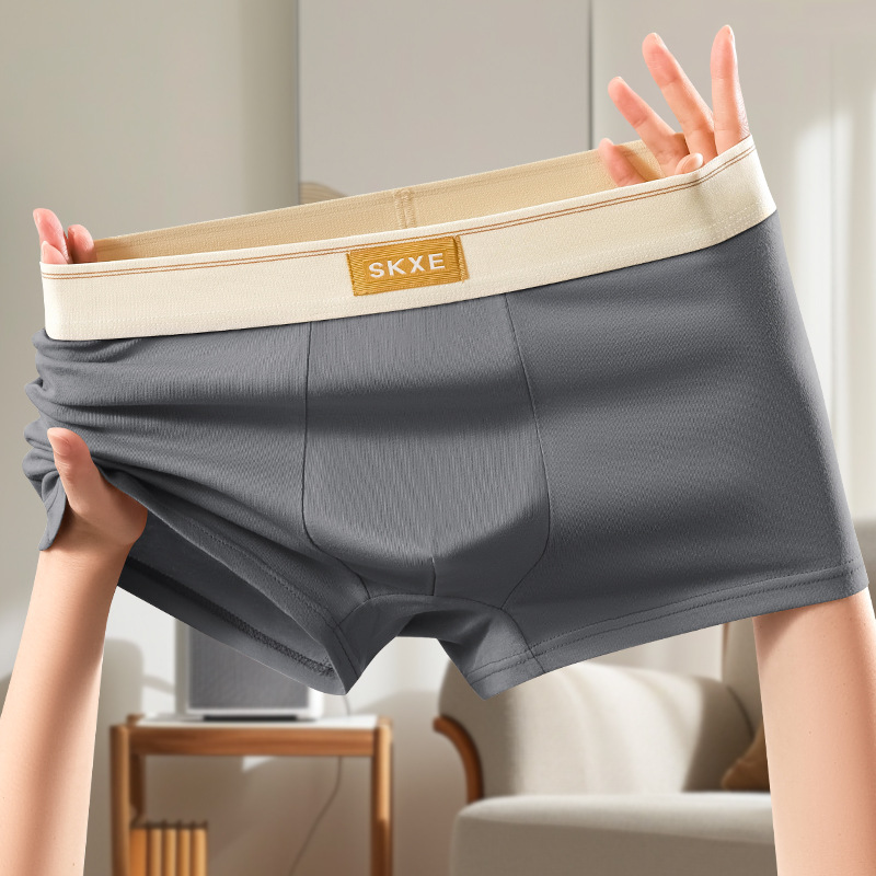 Picture of Spring 2024 new pure cotton men's underwear each individually packaged one can be shot on behalf of the manufacturer in stock straight hair