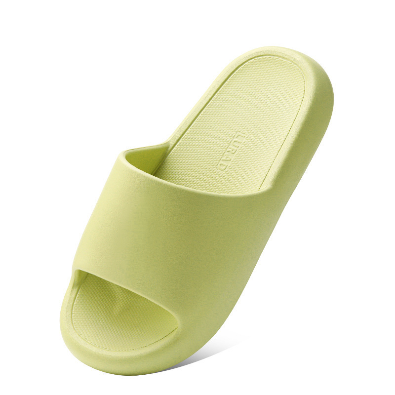 Picture of Slippers home summer non-slip bathroom bath wear-resistant solid color shit feeling Fashion couple EVA slippers wholesale