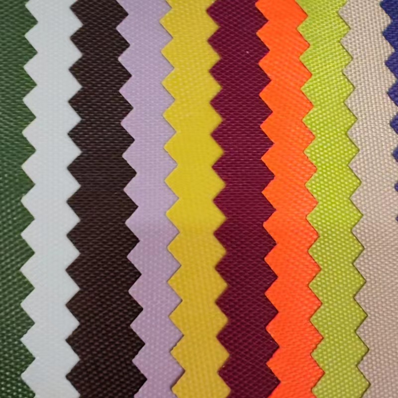 Picture of Factory in stock Waterproof 420D Nylon Fabric 420D Encrypted Nylon Cloth 420DPVC Nylon Fabric for Bags