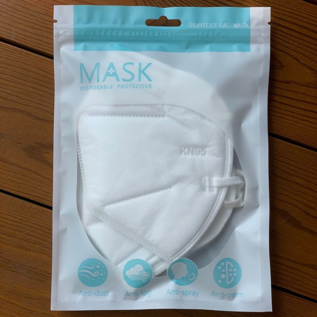 Picture of Children's KN95 mask packaging bag disposable protective mask self-sealing bag 3D mask packaging bag in stock universal