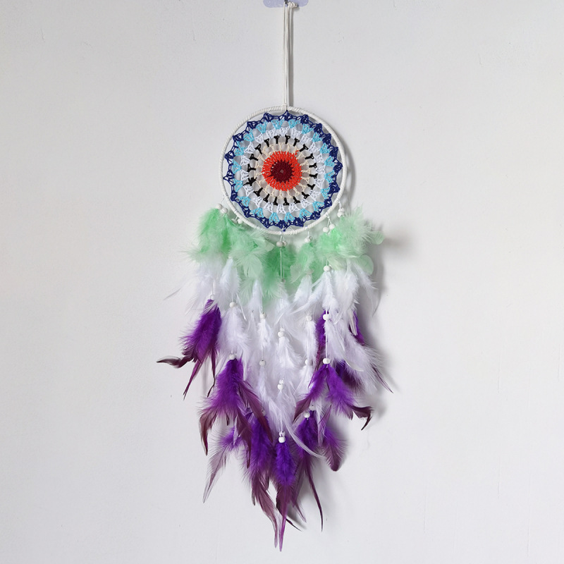 Picture of Devil's Eye dream catcher holiday gift home decoration wall hanging bedroom bedside wall decoration pendant dream catcher