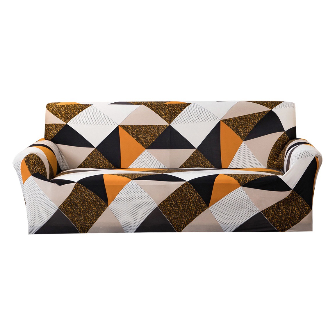 Universal Sofa Cover and Cushion Set, Elastic Universal Sofa Towel, Full Set of Sofa Towels, Floral Sofa Cover