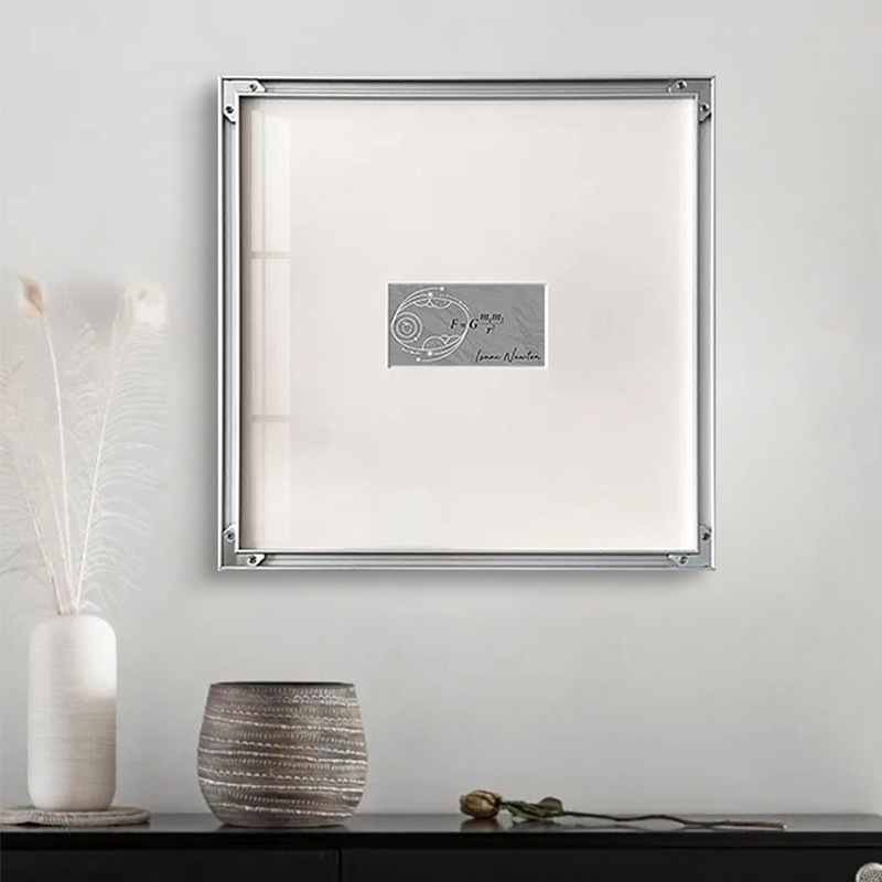 [Love and Gravitation] Newton Minimalist Play Contemporary Art Study Designer Hanging Painting Living Room Decorative Painting