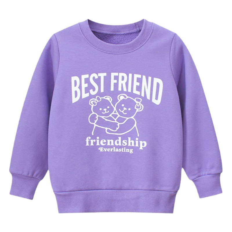 27home Korean version of children's clothing wholesale girls vests fleece-lined autumn and winter bear baby clothes shaking voice live supply