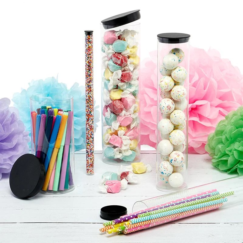 Transparent Plastic Tube Transparent Pvc Packaging Tube Petg Plastic Round Tube Pet Transparent Tube Pc Plastic Round Box