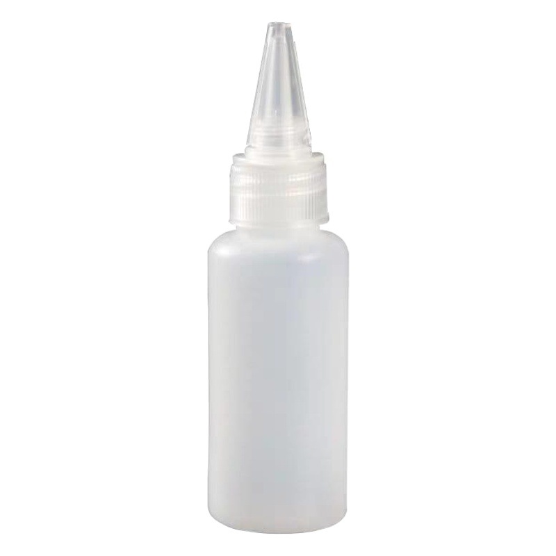 50 100 200ml plastic pointed bottle translucent pigment ink squeeze sub-bottle seasoning liquid medicine packaging bottle