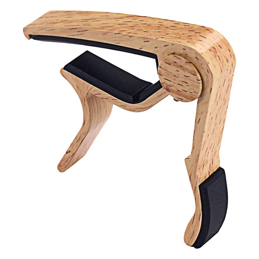 Hot sale folk guitar Capo wood grain Capo ukulele metal Capo guitar Capo