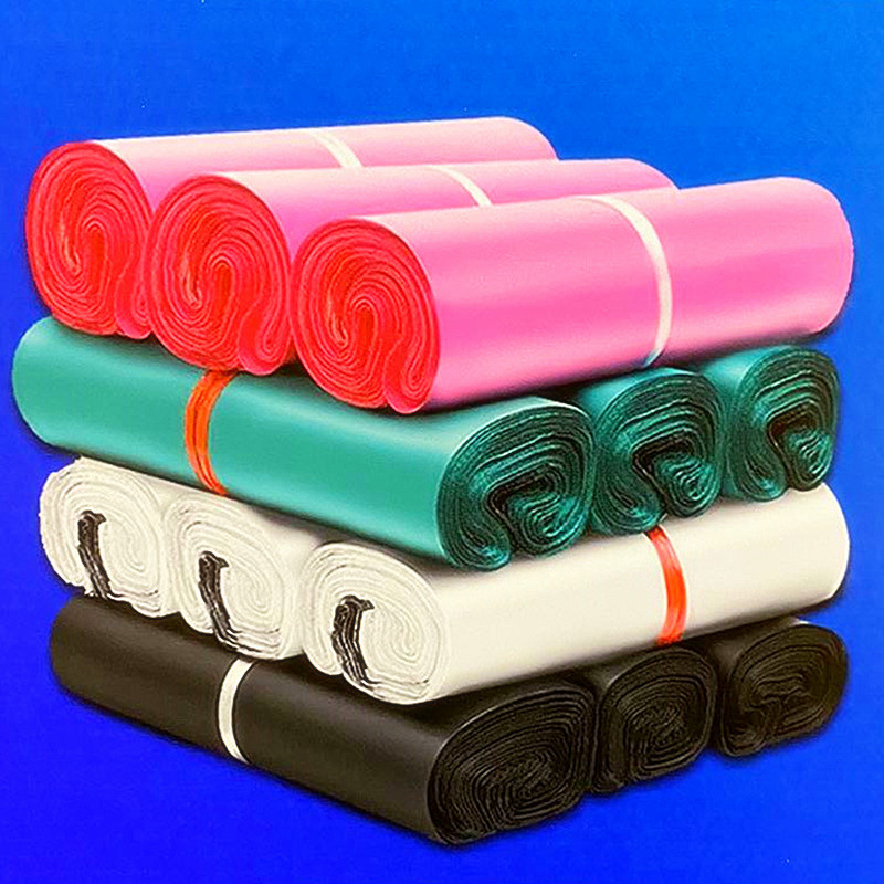 Express bag production wholesale e-commerce logistics waterproof bag clothing packaging bag color thick package bag manufacturers