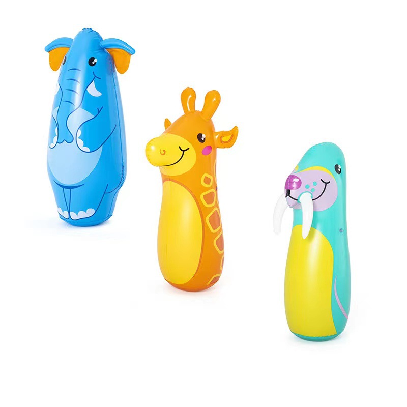 Picture of bestway52152 tumbler toy baby inflatable tumbler animal sandbag children inflatable cartoon