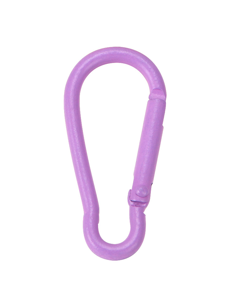 Picture of Color paint No. 5 gourd-shaped carabiner aluminum alloy jewelry accessories hand-adjusted water bottle keychain