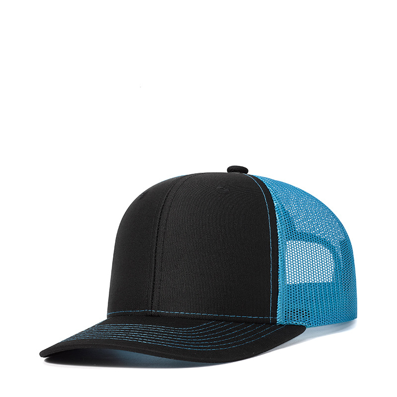 Picture of Wish Micro Bend Hat Rim Truck Hat Men's Outdoor Sun Shading Net Hat Mountaineering Fishing Truck Drivers Hat