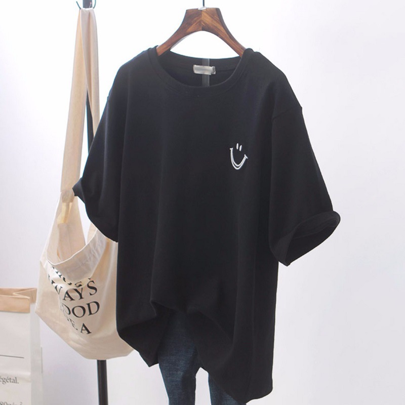 Picture of White T-shirt women's short sleeve 2025 summer new South Korea loose plus size student clothes women ins a generation of hair