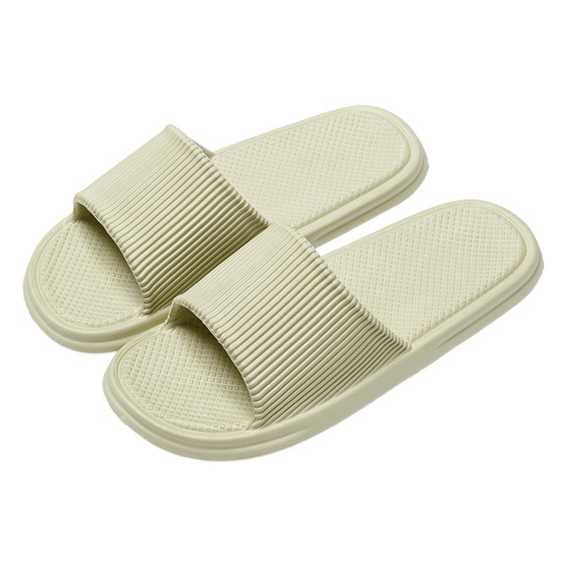 EVA couple slippers men's summer outdoor wear shit feeling indoor home thick bottom non-slip bath couple sandals women