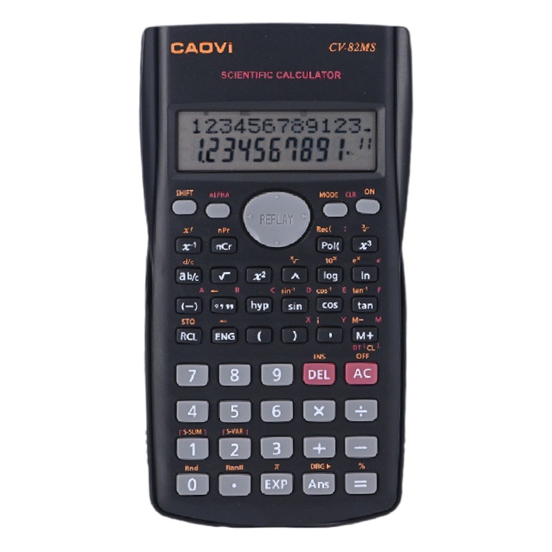 Picture of CV-82MS portable computer function calculator for junior and senior high school students' mathematics examination for senior high school entrance examination
