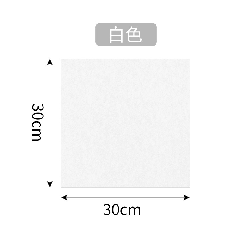 Picture of Cross-Border Colorful Felt Board Square Sound-Absorbing Wall Sticker Display Board Spot Kindergarten Creative Photo Wall Felt Board