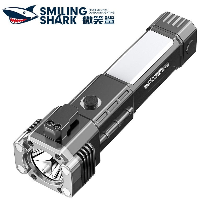 Multi-Function Flashlight Safety Hammer Car Window Breaker