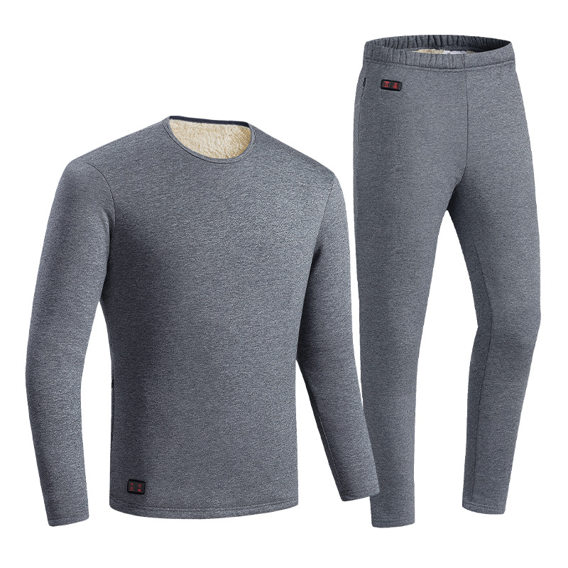 Picture of Winter cross-border smart 18 area USB constant temperature heating thermal underwear Lovers Electric pants cold suit