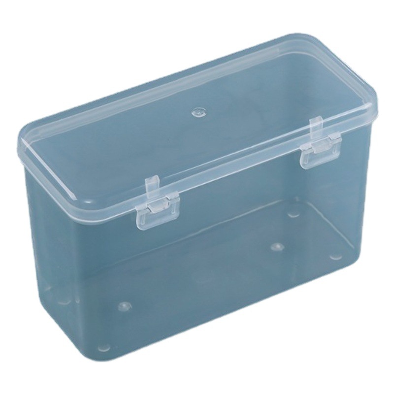 Rectangular Plastic Box Transparent Storage Parts Box Toiletries Travel Storage Box Small Jewelry Box Heated