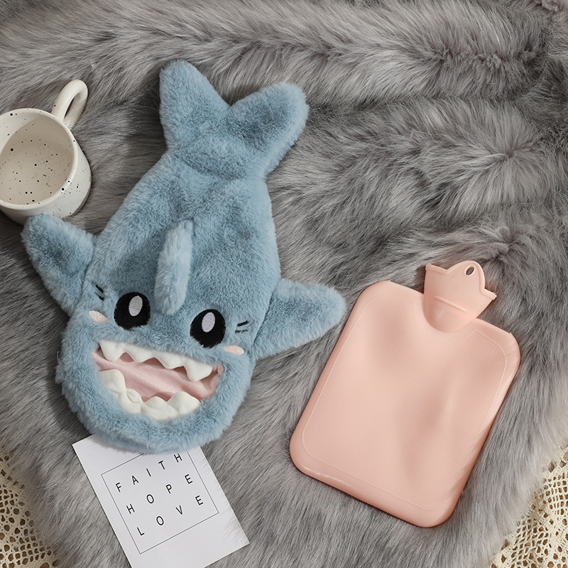 Picture of New Cute Plush Hand-Held Water-Filled Hot Water Bottle Thickeneded Explosion-Proof Pvc Hot Water Bottle Removable and Washable Spot Wholesale