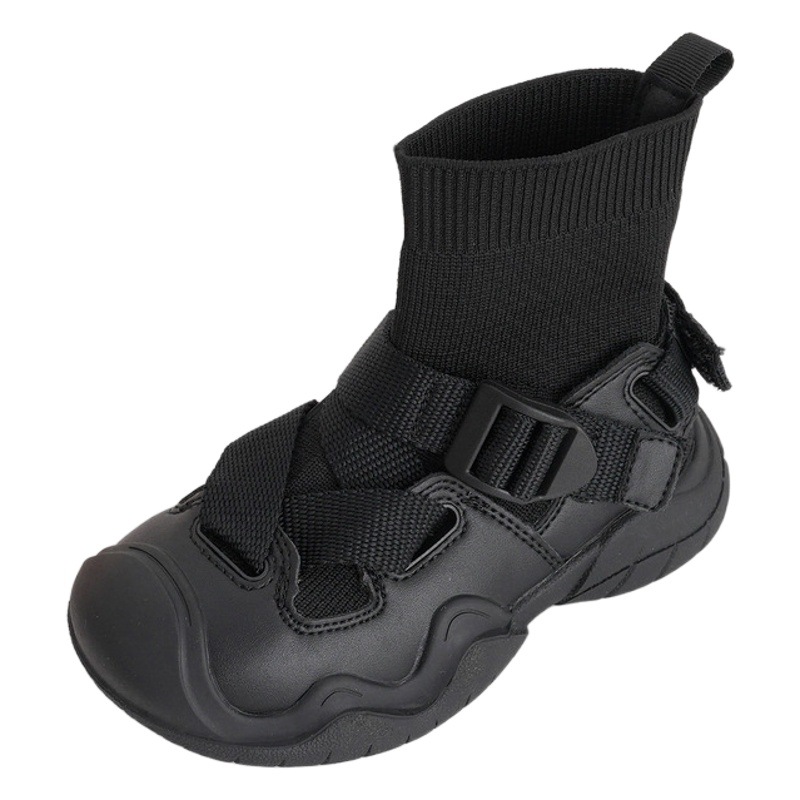 ins niche children's shoes [flying woven cream shoes] Autumn new boys and girls Mountain High-end player series 237797