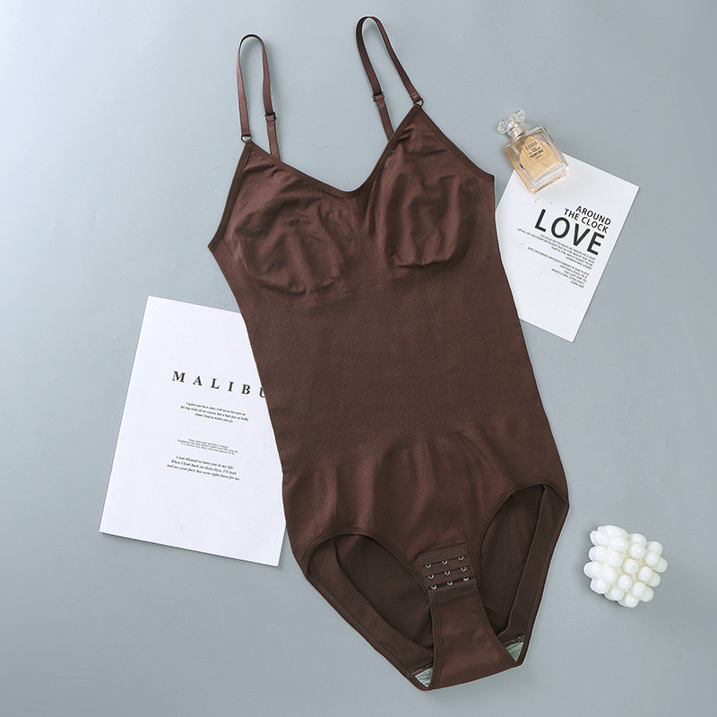 Picture of European and American plus size Postpartum Hip Lifting Seamless Body Shaping Clothes Women's Belly Tinting Sling Body Beauty Underwear