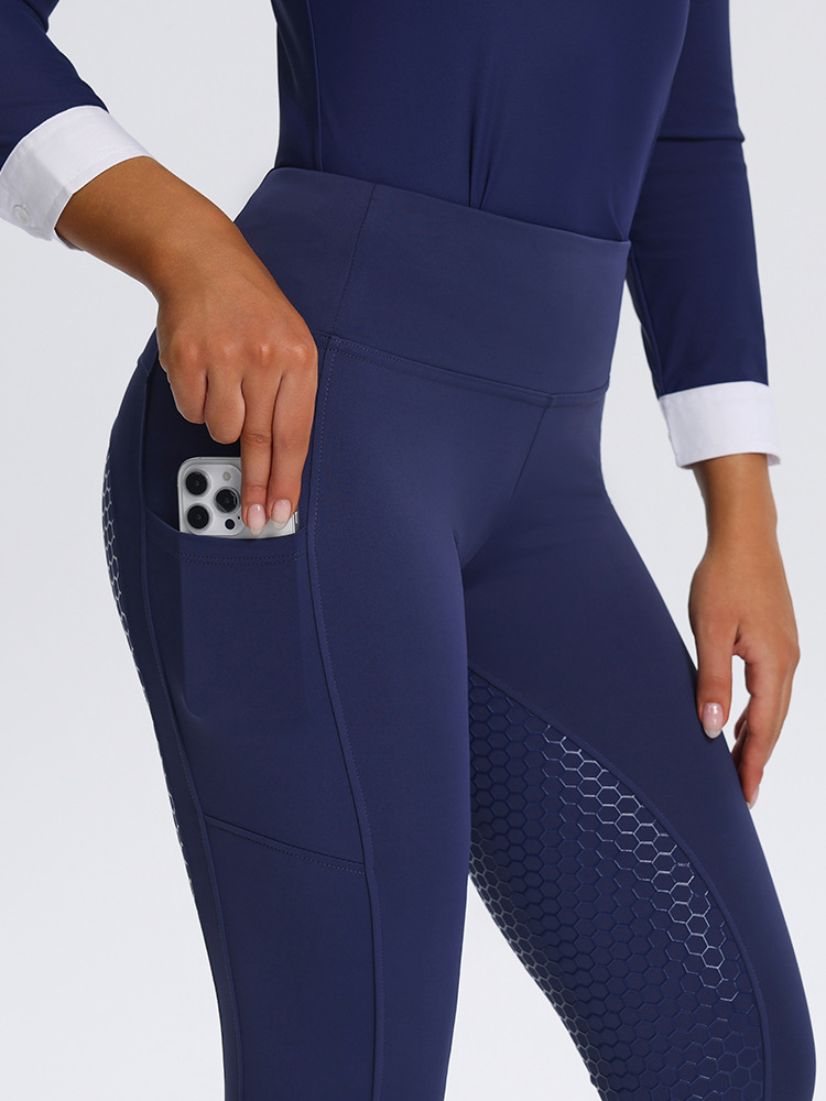 Equestrian Pants 2025 Professional Breeches for Men and Women Equestrian Clothes Knight Equipment Honeycomb Silicone Non-Slip Riding Pants Factory Batch