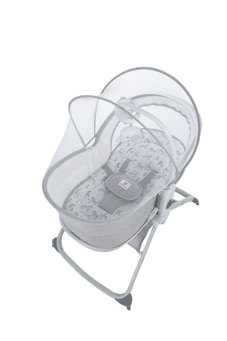 Picture of Baby Shaker electric vibration comfort Shaker can lift portable bedside bed newborn baby bed can sit and lie