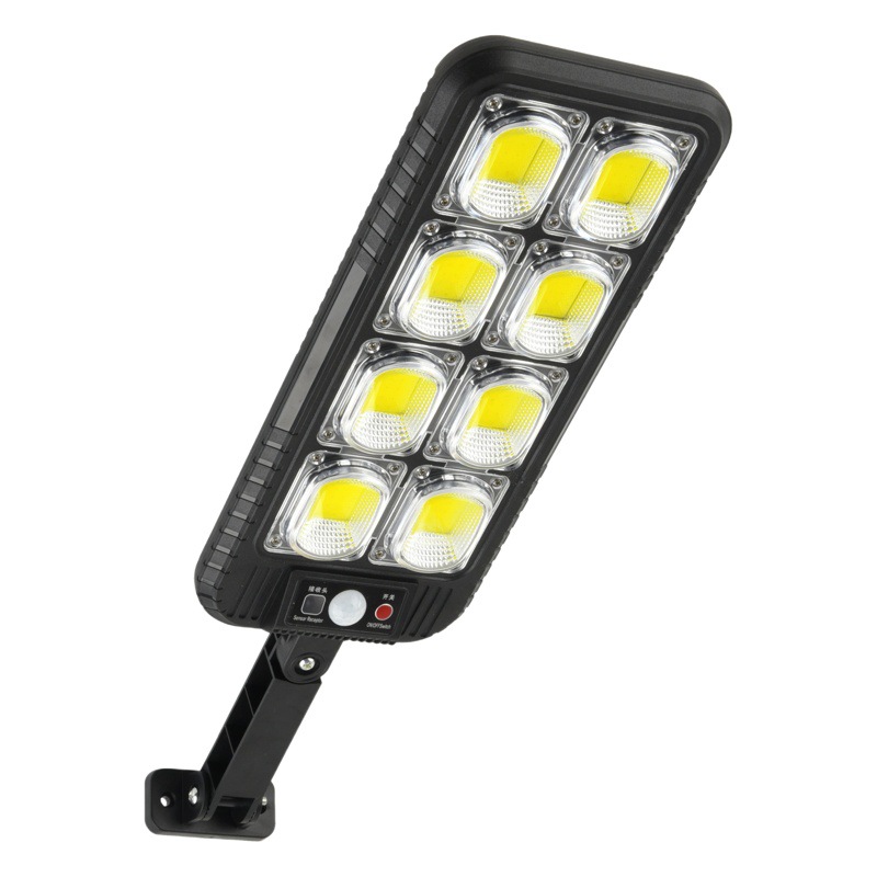 2024 New Outdoor Led Solar Wall Lamp Human Body Sensing Garden Lamp Home Wall Lighting Remote Control Street Lamp