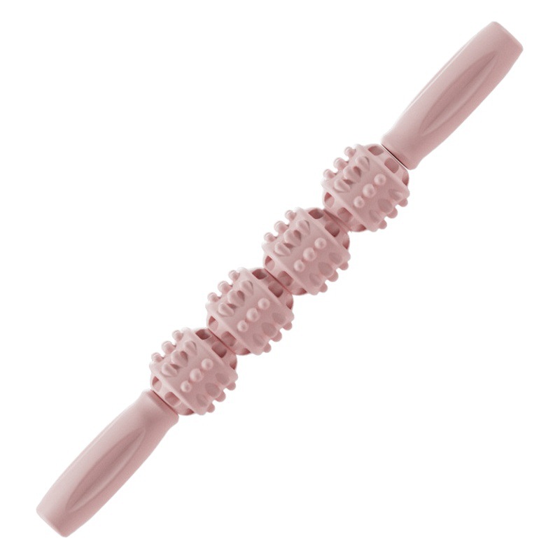 Massage stick wolf tooth stick fitness muscle relaxation non-leg slimming artifact calf massage roller yoga fascia Langya stick