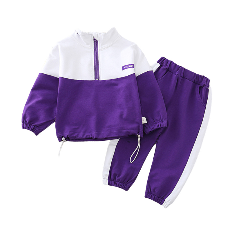 Picture of Children's Clothing Boys Korean Style New Spring Casual Fashion Sweatshirt Suit Kidsren's Spring & Fall Clothing Baby Fashionable Trend
