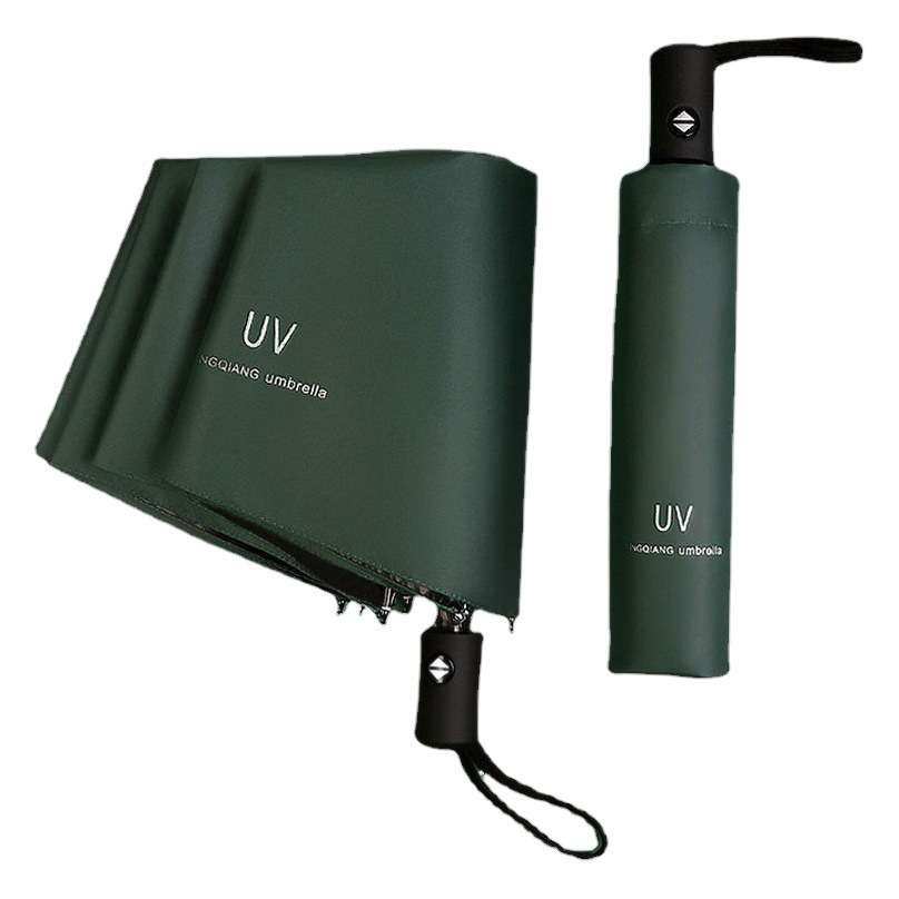 Umbrella large wholesale automatic umbrella UV vinyl sunshade sun umbrella sunny and rainy dual-purpose advertising umbrella printing manufacturers