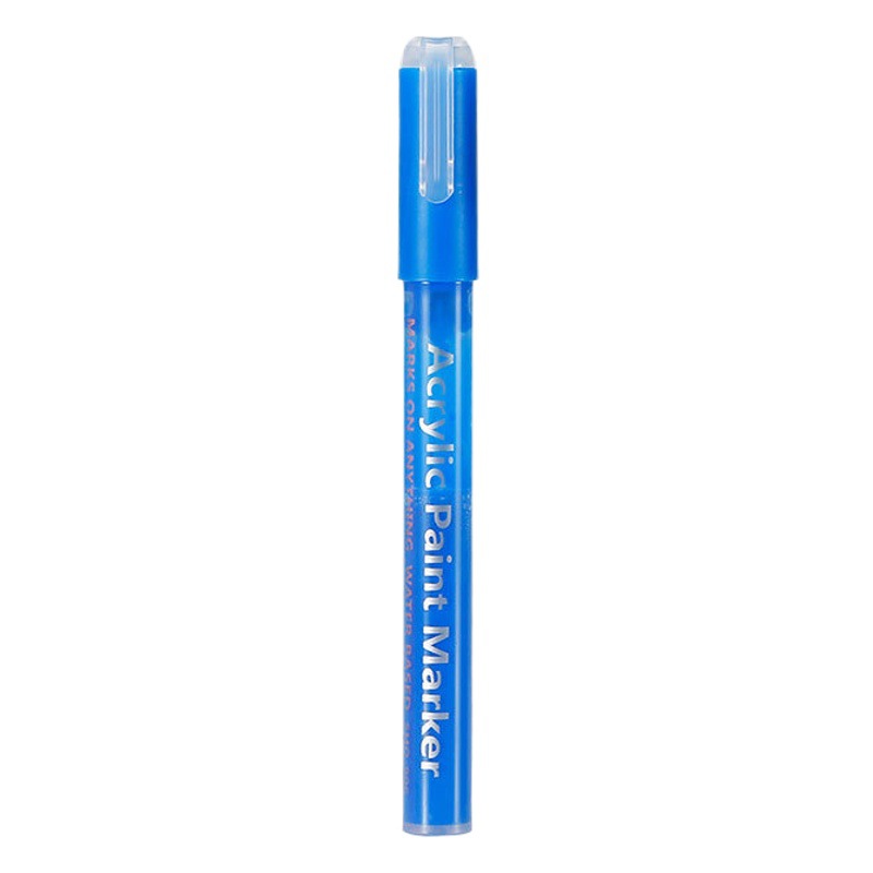 Someiqi Acrylic Marker Pen Opaque Color Stackable Student Art Special Opaque Paper Hand-Painted Graffiti Acrylic Pen