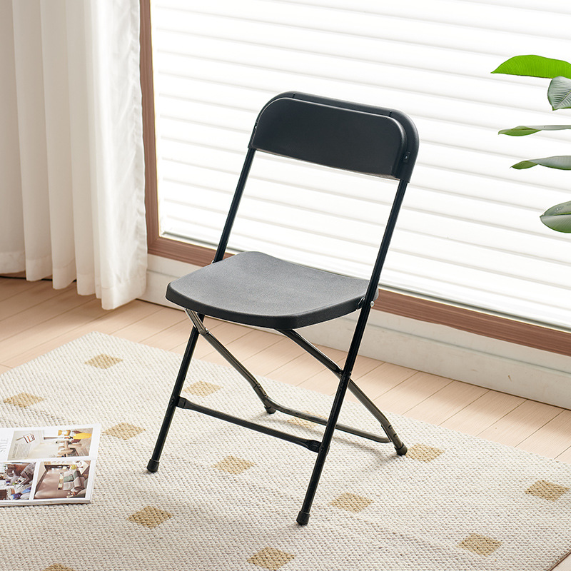 Picture of Folding chair back chair household dining chair portable chair plastic dining chair training chair conference chair staff chair